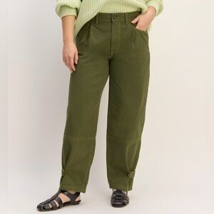 Everlane x Marques' Almeida Canvas Oversized Barrel Pant Size 27